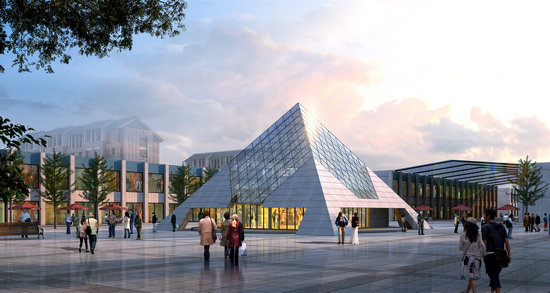 宜宾金字塔网架